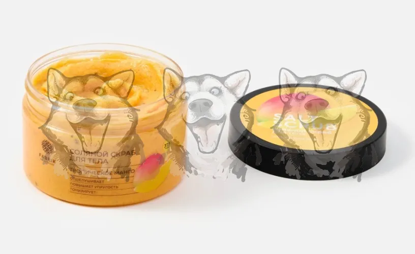 Скраб для тела Fabrik Cosmetology соляной Тропическое манго 375 гр – 2