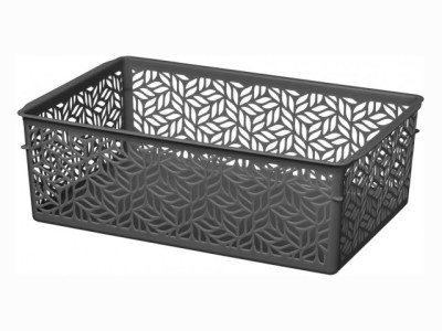 Корзинка для хранения Idiland Linden универсальная серый 23х16х7 см 2 л