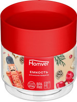 Банка для сыпучих продуктов Homver Новогодние игрушки 500 мл