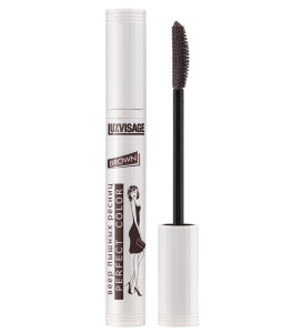Тушь для ресниц Lux Visage Perfect Color Веер Пышных Ресниц коричневый 9гр - 1