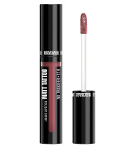 Жидкая помада для губ Lux Visage Matt Tattoo устойчивая  матовый финиш тон 126 Lilac Brown