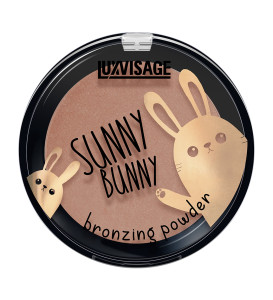 Пудра для лица Lux Visage Sunny Bunny тон 1 бронзатор эффект естественного загара и легкого сияния - 1
