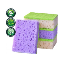 Губки для посуды Master Fresh bubble-поролон  XL 10 шт