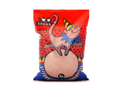 Наполнитель комкующийся ЗооАрена в ассортименте 5 л