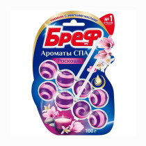 Туалетный блок Бреф Ароматы СПА Роскошь 2х50 гр