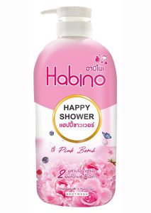 Крем-мыло жидкое Habino Happy Shower Pink Bomb для тела 1 л 