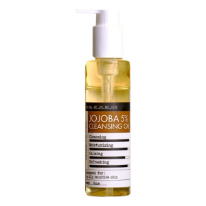 Масло для лица Derma Factory гидрофильное очищающее с маслом жожоба 5% 150 мл