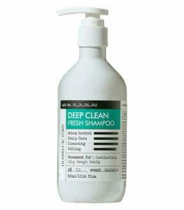 Шампунь для волос Derma Factory Освежающий для глубокого очищения кожи головы 300 мл