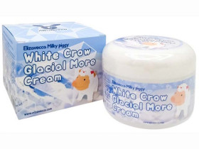 Крем для лица Elizavecca White Crow Glacial More Cream осветляющий 100 гр