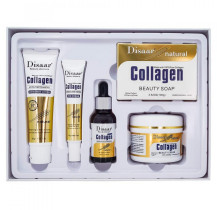 Подарочный набор Disaar Collagen для лица с коллагеном: Collagen Repair Series 5 Piece Set