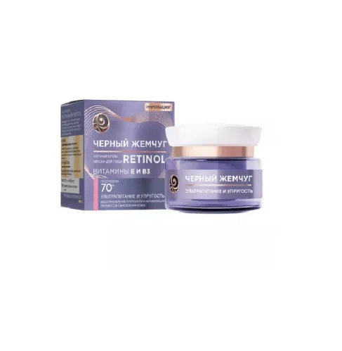 Крем для лица Черный жемчуг ночная маска программа 70+ 50 мл – 1