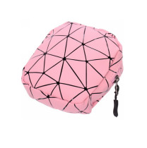 Косметичка розовая 11.8*11.5*3 см