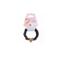 Резинка-жгут Кокетка сердце золотое 1 шт