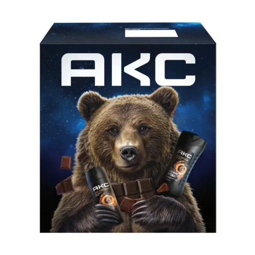 Подарочный набор Акс Dark Temptation Гель для душа 250мл и дезодорант спрей 150мл – 2