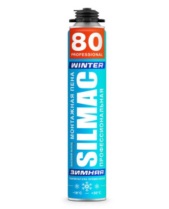 Пена монтажная SILMAC SUBZERO профессиональная 80 зимняя 1000 мл - 1