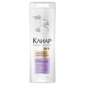 Маска для волос Clear Derma Therapy кондиционер Комфорт и увлажнение 380 мл - 1