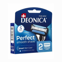 Сменные кассеты Deonica For Men 5 лезвий 2 шт