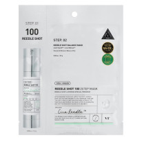 Маска для лица VT Cosmetics 100 Reedle Shot со спикулами двухступенчатая тканевая 1.5 гр + 25 гр