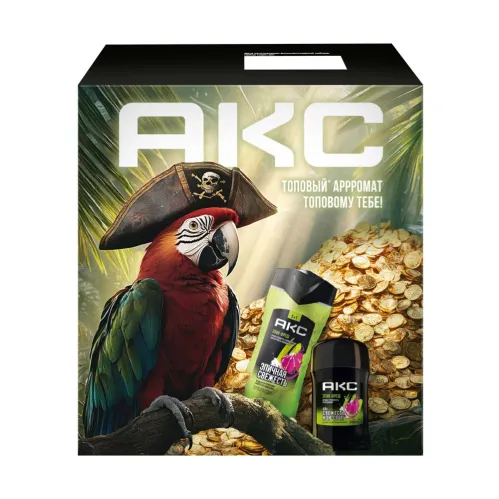 Подарочный набор Акс Epic Fresh Гель для душа 250 мл и дезодорант стик 50 мл – 2