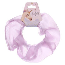 Резинка для волос Кокетка Персея сетка лавандовый d-14см