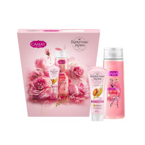 Подарочный набор Camay Гель для душа 250 мл и Бархатные ручки крем для рук 80мл