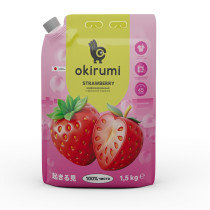 Стиральный порошок OKIRUMI парфюмированный Клубника 1.5 кг