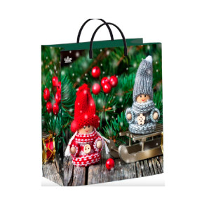 Пакет подарочный Игрушки 26*24*10 см