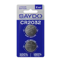 Батарейка Saydo Medium литиевые CR2032 2 шт