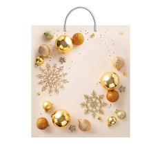 Пакет подарочный Новогодний блеск 44*40 см