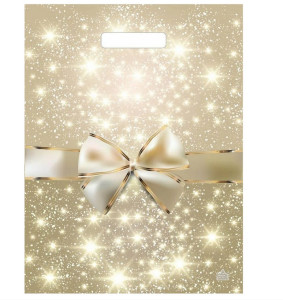 Пакет подарочный Изысканный бант 40*31 см
