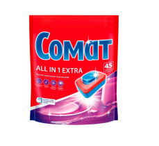 Таблетки для посудомоечных машин Сомат All in 1 45 шт