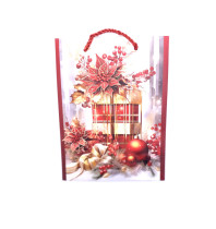 Пакет подарочный Новогодний 18*24*8.5 см