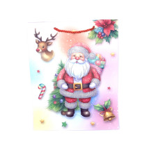 Пакет подарочный Новогодний 26*32*10 см