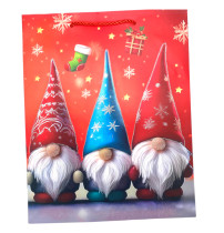 Пакет подарочный Новогодний 26*32*10 см