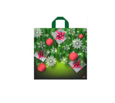 Пакет подарочный Подарки в елках 44*42 см
