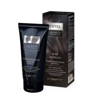 Тонирующая маска для волос Estel Secrets Цвет-Эксперт тон 4/01 эспрессо 150 мл
