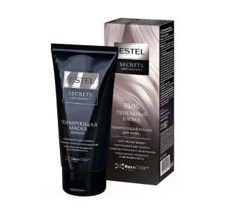 Тонирующая маска для волос Estel Secrets Цвет-Эксперт тон 10/16 пепельный блонд 150 мл