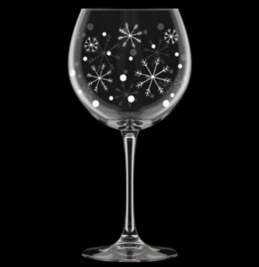 Бокал Eva Glass Снегопад для вина 650 мл