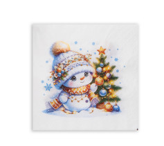 Салфетки бумажные Лилия Няшка 33х33 см 2-х слойные  20 шт