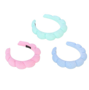 Ободок для волос ЮниLook для косметических процедур махровый 100%