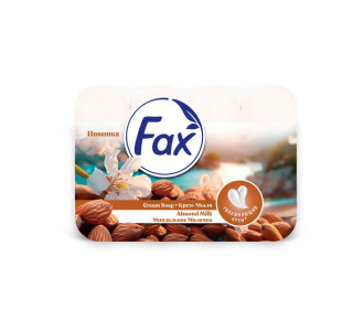 Мыло туалетное Fax Миндальное молочко 4х70 гр