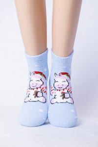 Носки Hobby Line женские Лошадка махра-пенка размер 36-40