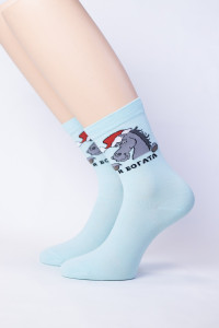 Носки Hobby Line женские Лошадь в колпаке Я богата размер 36-40