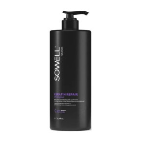 Шампунь для волос SoWell Kreatin Repair Восстанавливающий 1 л