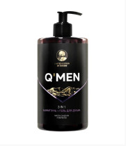 Шампунь для волос Q'Men 3в1 640 мл