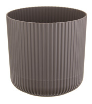 Кашпо Вельвет Французский серый d-160 мм 2.5 л