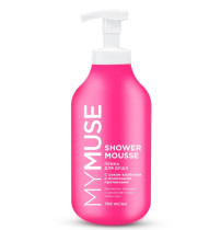 Гель для душа MY MUSE с соком клубники и молочными протеинами гель-пенка 750 мл