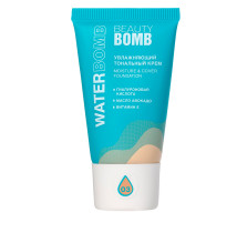 Тональный крем BEAUTY BOMB Waterbomb увлажняющий для лица с гиалуроновой кислотой и витамином E тон 03 Темно-бежевый