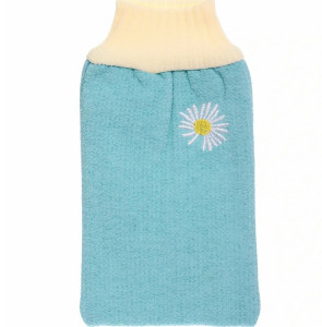 Мочалка-варежка Ультрамарин Premium-RIKOTTO океанская синь 24.5х15.5 см