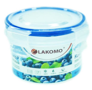 Контейнер Lakomo Longstar круглый 300 мл